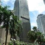 Menara Darussalam located along Jalan Pinang. The frontage is Grand Hyatt Kuala Lumpur - Search Office KL